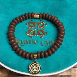 Rustic Cuff Brown Alex Bracelet